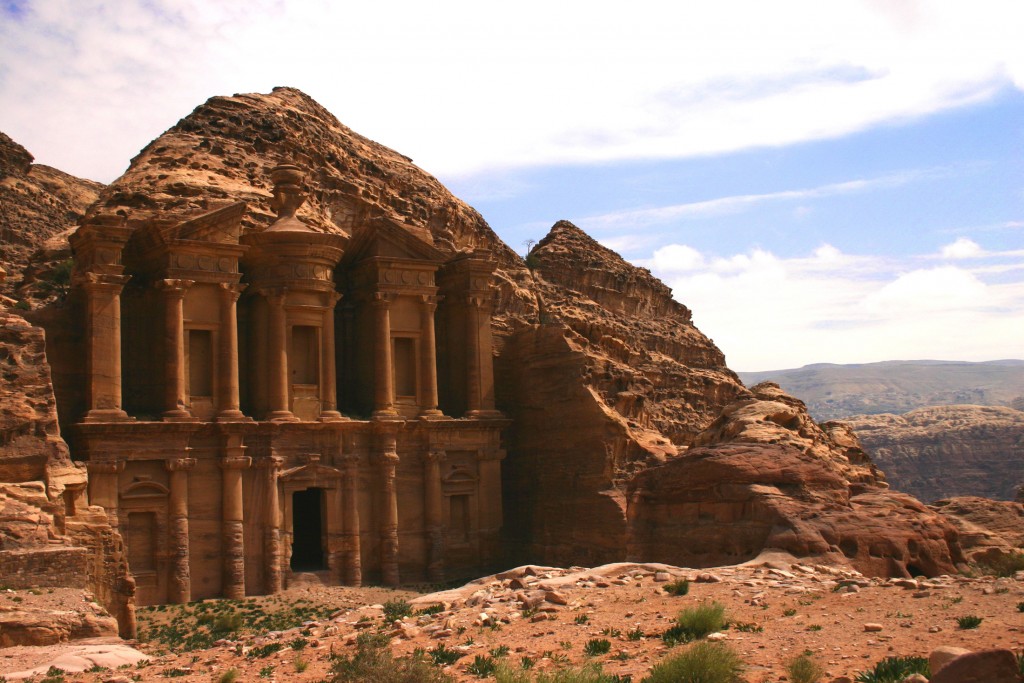 Felsenstadt Petra in Jordanien