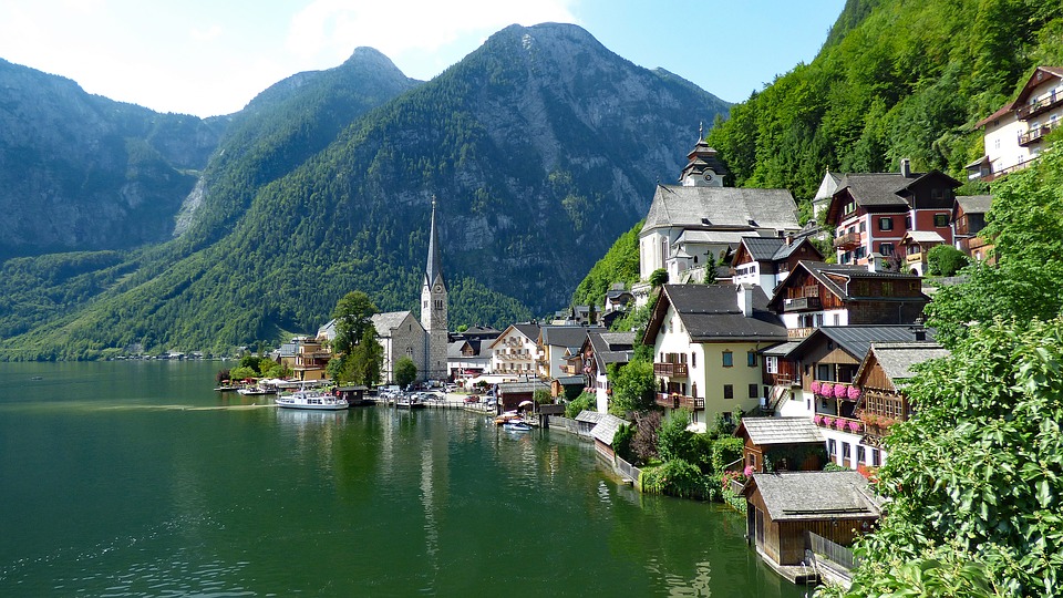 Hallstatt in Österreich