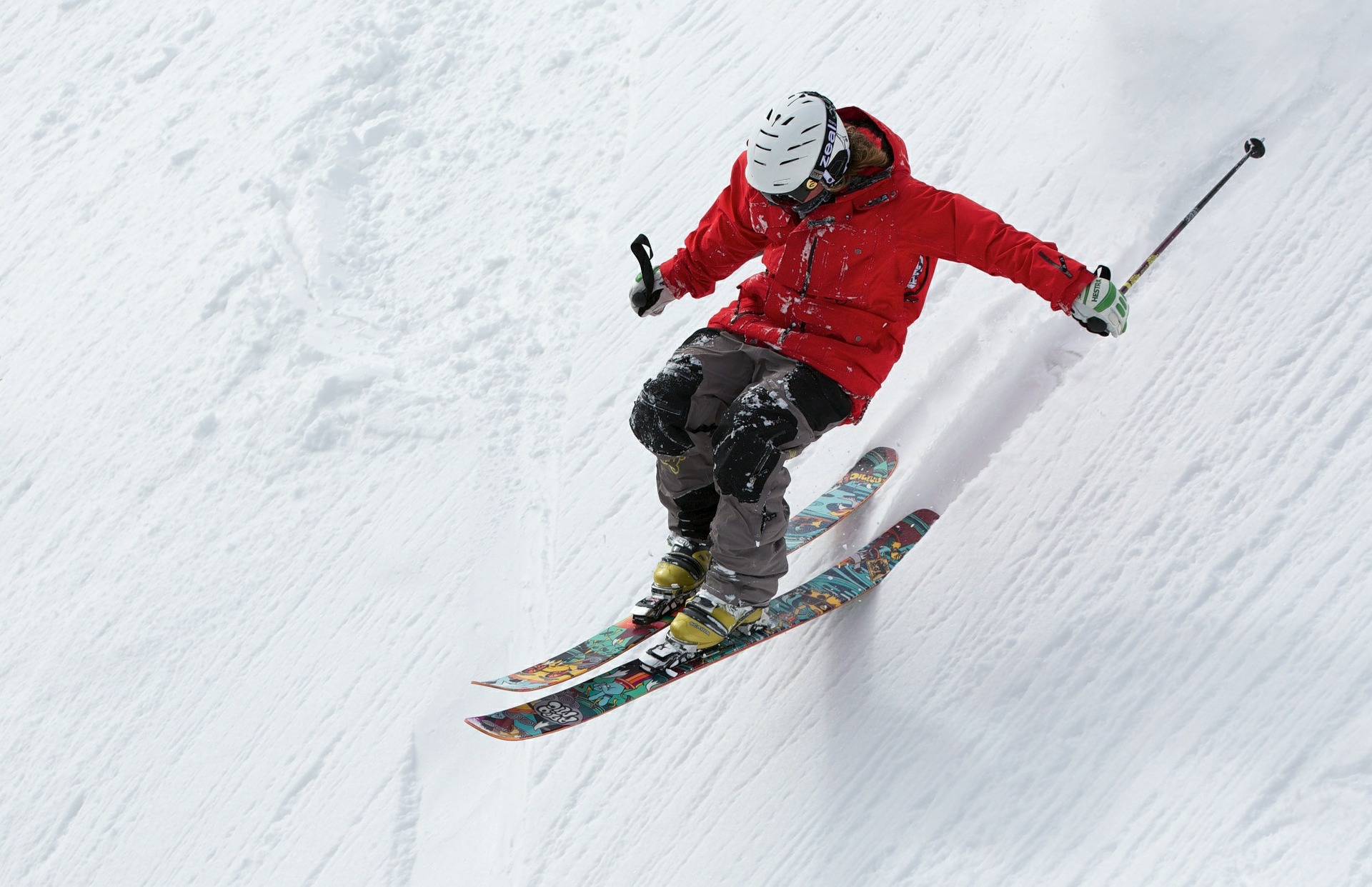 Skifahrer