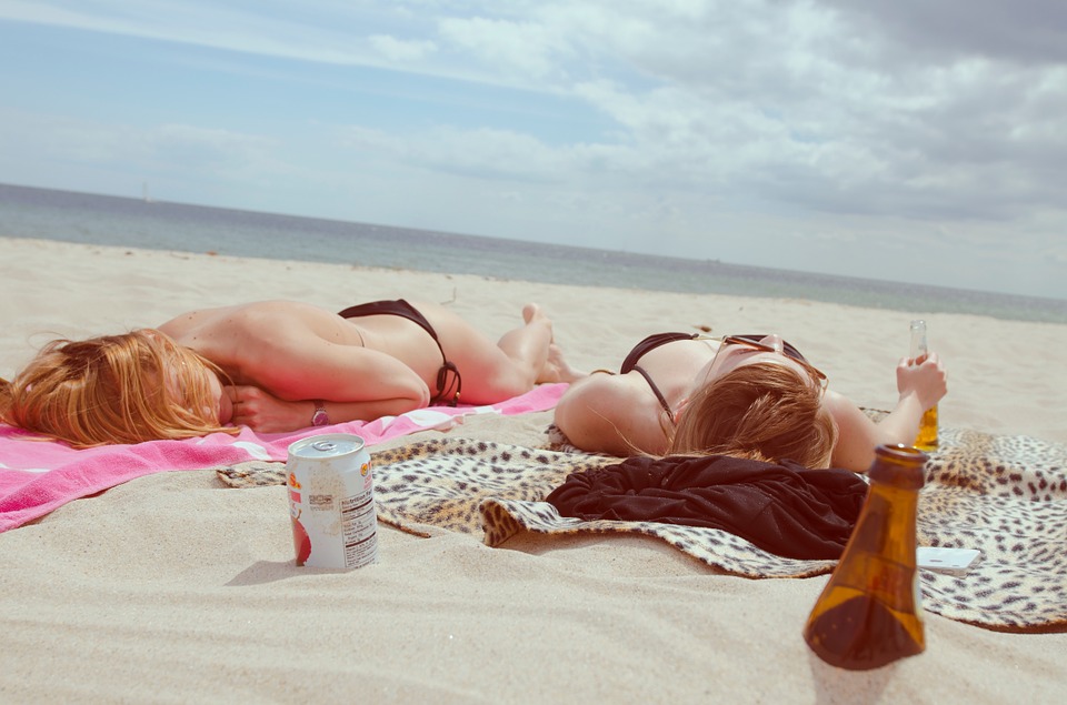 Frauen am Strand