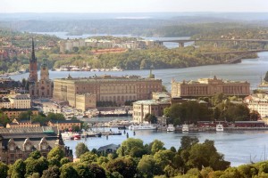 Königspalast in Stockholm, Schweden