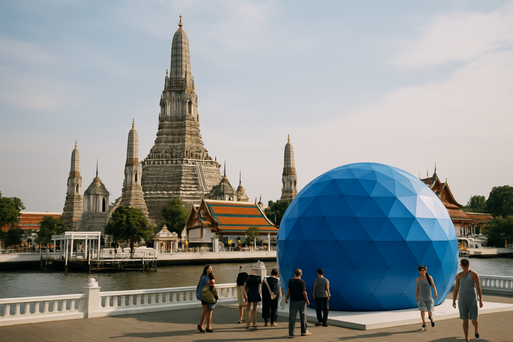 Bangkok Art Biennale & Blue Dome: Warum sich Ihre Thailand-Rundreise jetzt doppelt lohnt