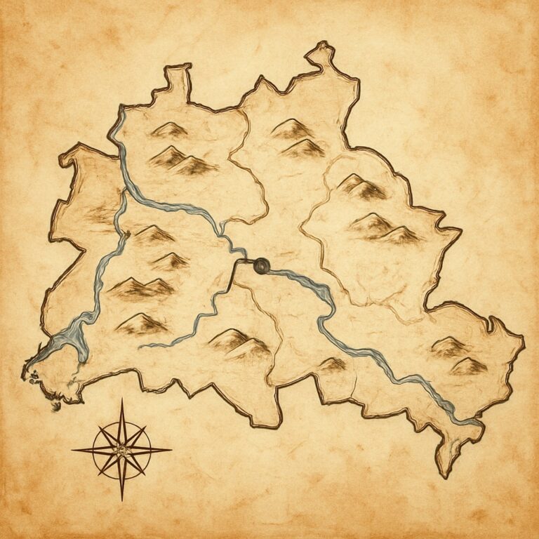 Landkarte Berlin