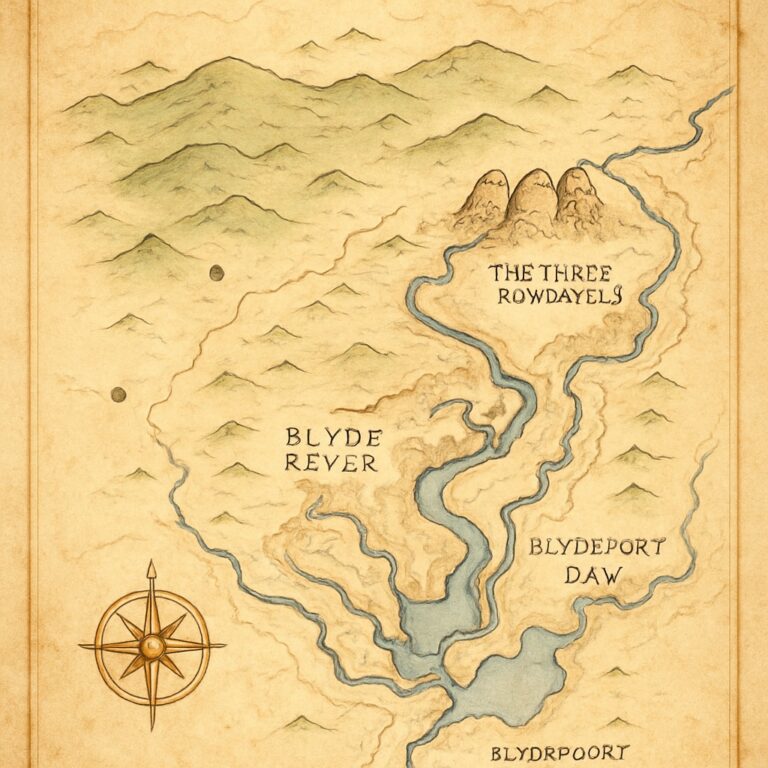Landkarte Blyde River