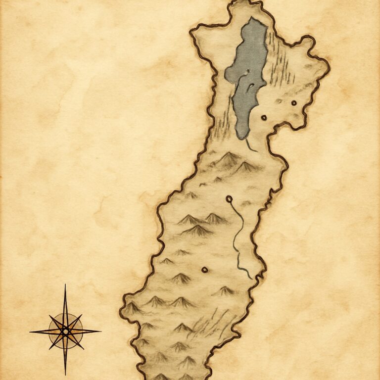 Landkarte Burgenland