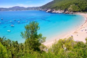 Cala de Sant Vicent, Ibiza, Balearen Cala de Sant Vicent, Ibiza, Balearen