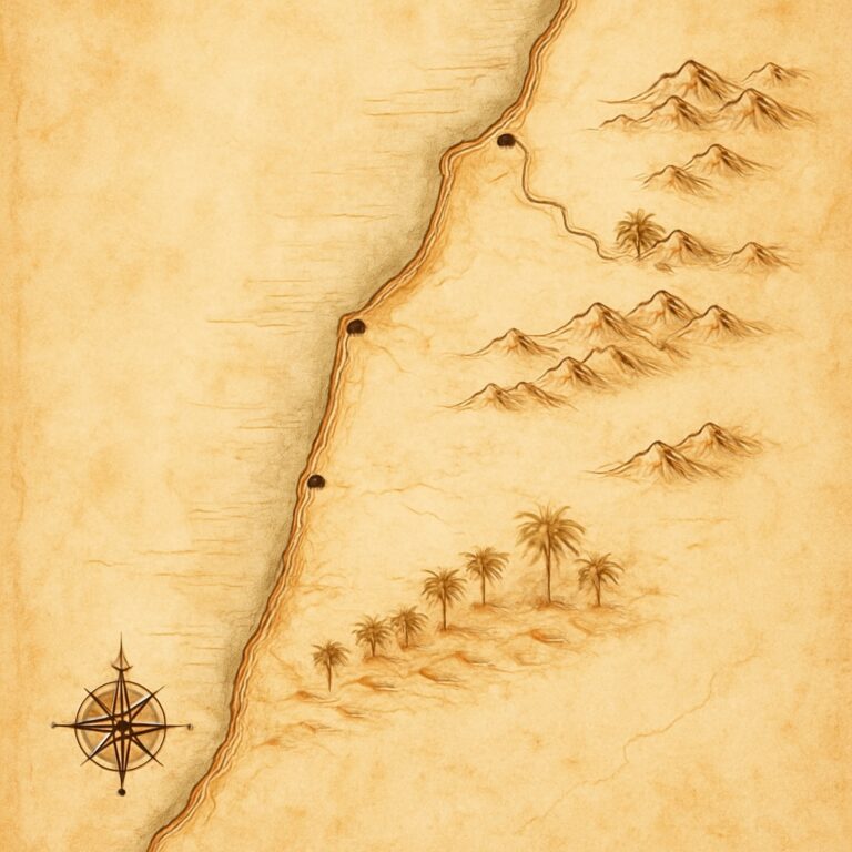 Landkarte Casablanca & Rabat