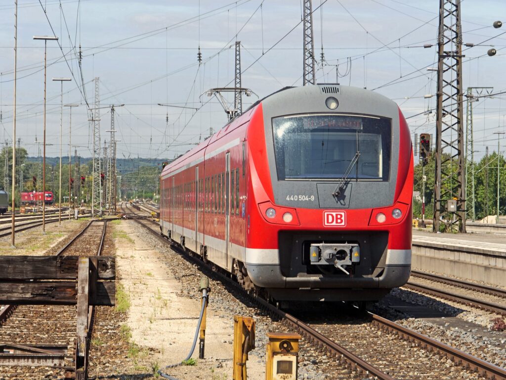Zug der Deutschen Bahn