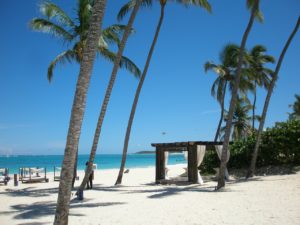 Strand der Dominikanischen Republik