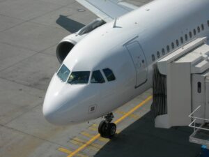 Flugzeug Boarding