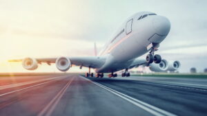 Flugzeug Take-off