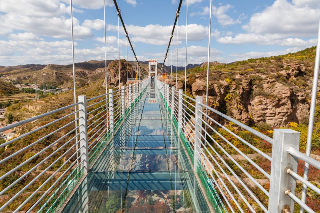 Glasbodenbrücke