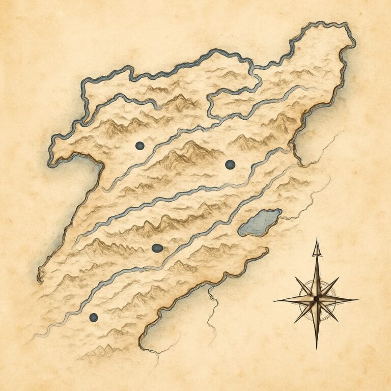 Landkarte Jura