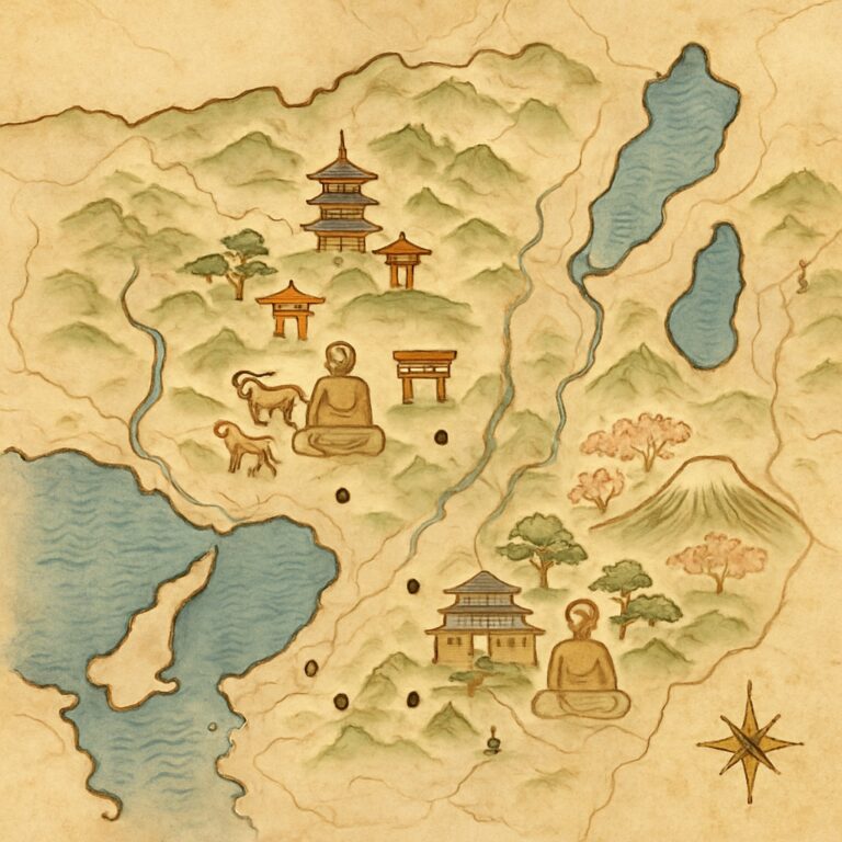 Landkarte Kansai