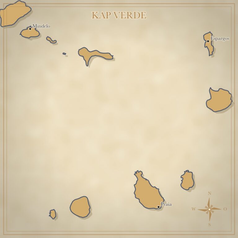 Landkarte Kap Verde