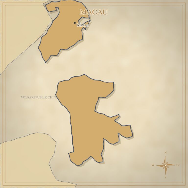 Landkarte Macau