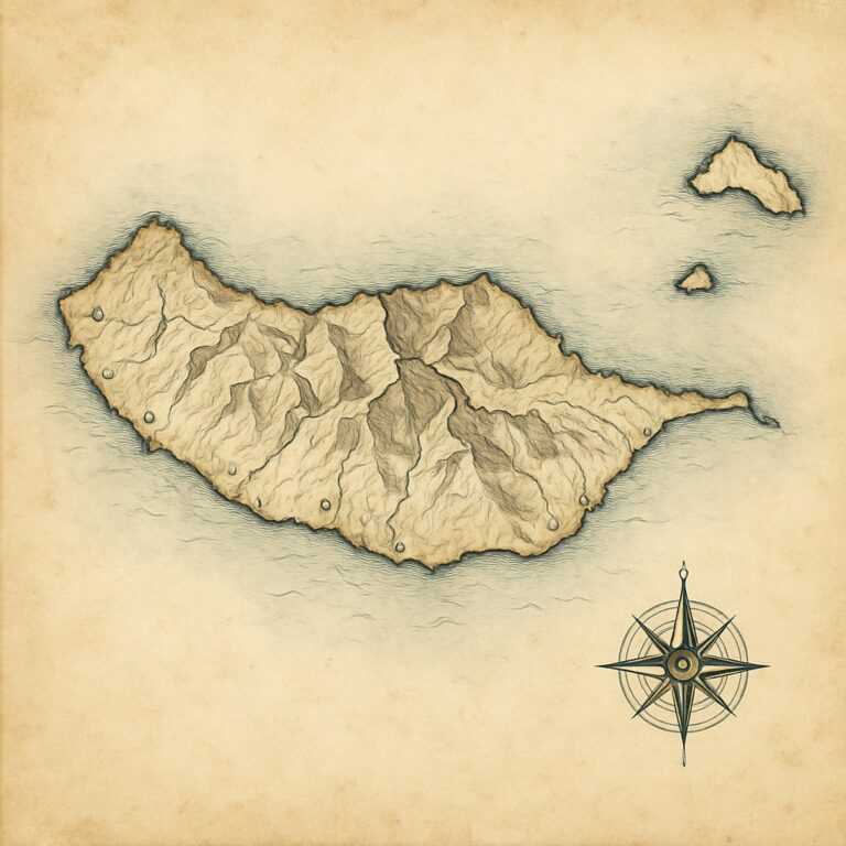 Landkarte Madeira