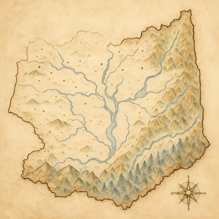 Landkarte Mährisch-Schlesien