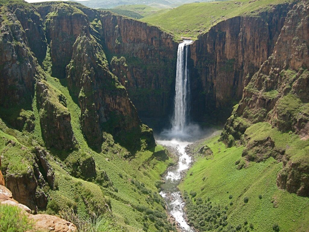 Maletsunyane Wasserfall