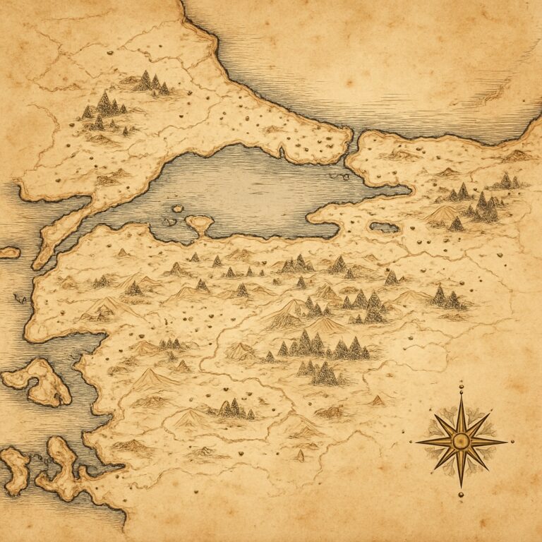 Landkarte Marmararegion