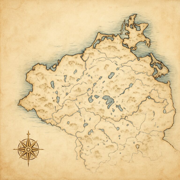 Landkarte Mecklenburg-Vorpommern