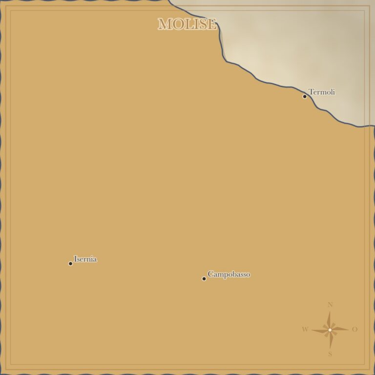 Landkarte Molise
