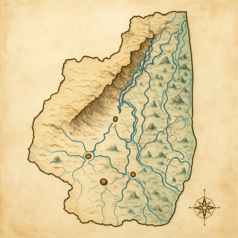 Landkarte Mpumalanga