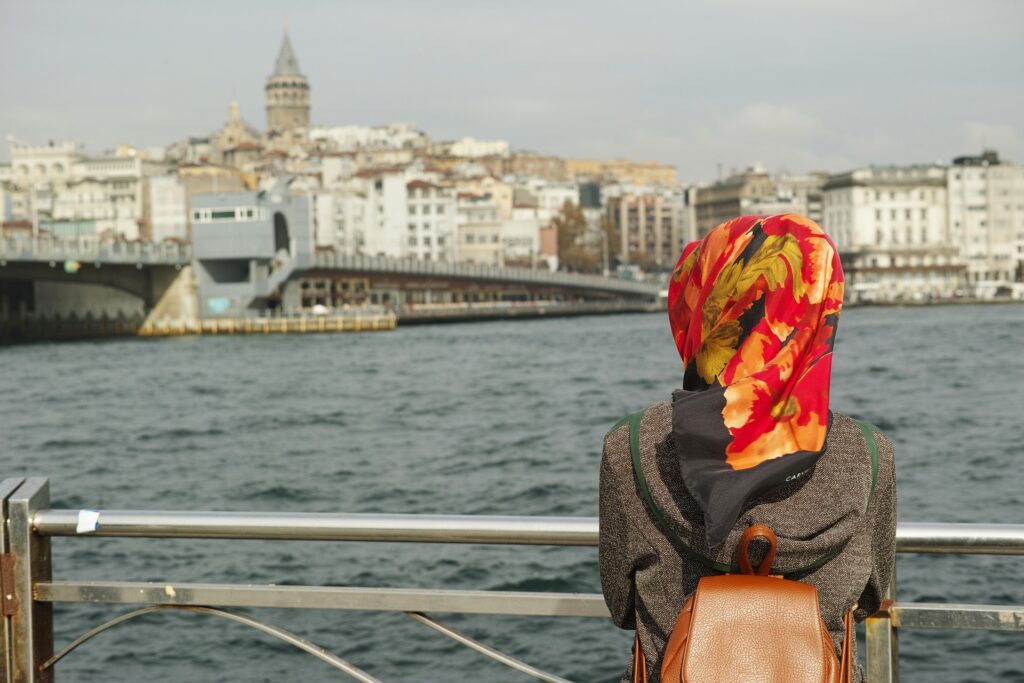 Muslima auf Reisen