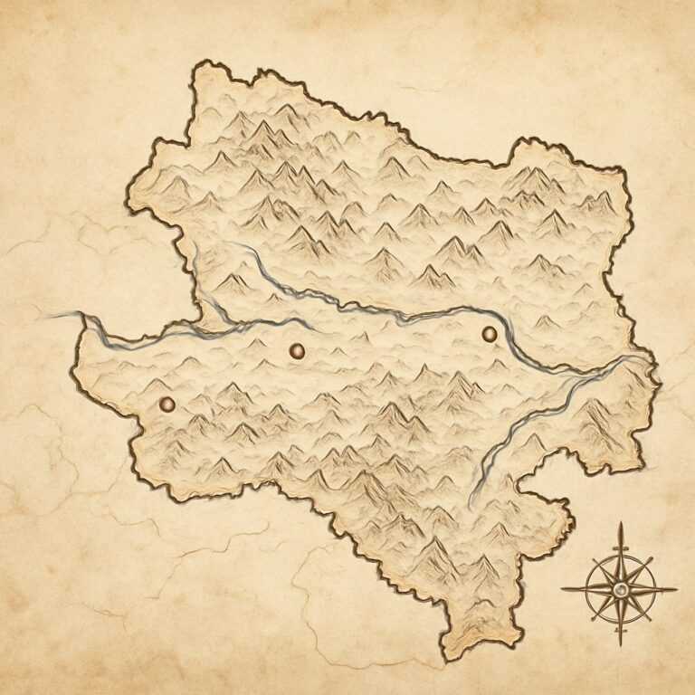 Landkarte Niederösterreich