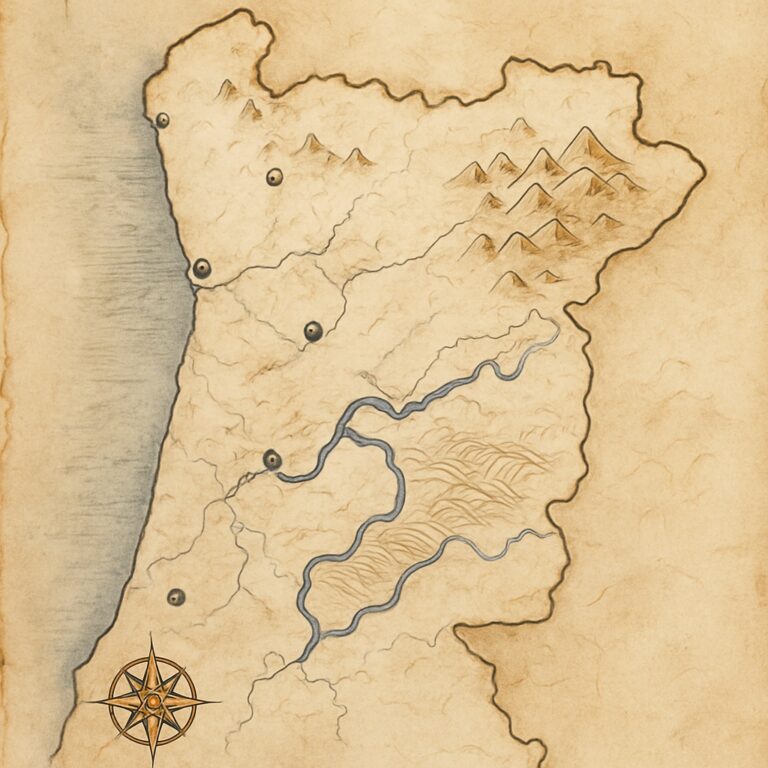 Landkarte Norte – Porto & Nordportugal