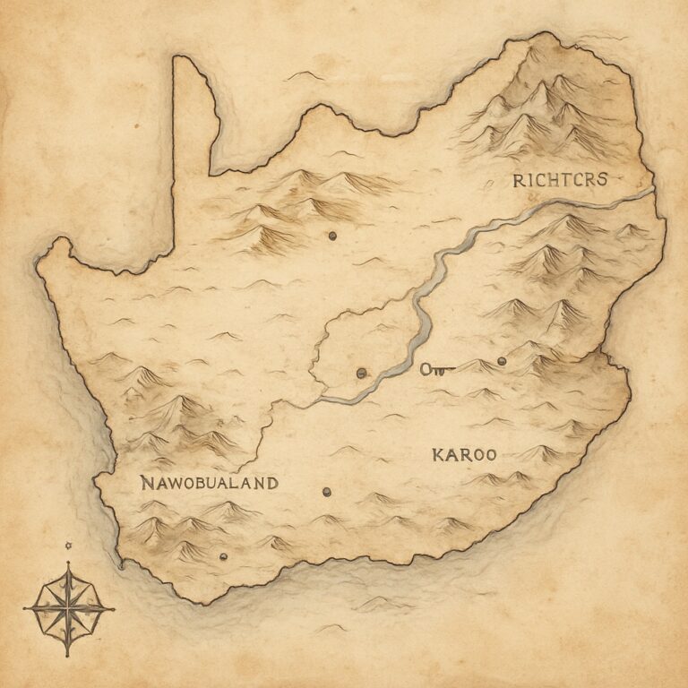 Landkarte Northern Cape