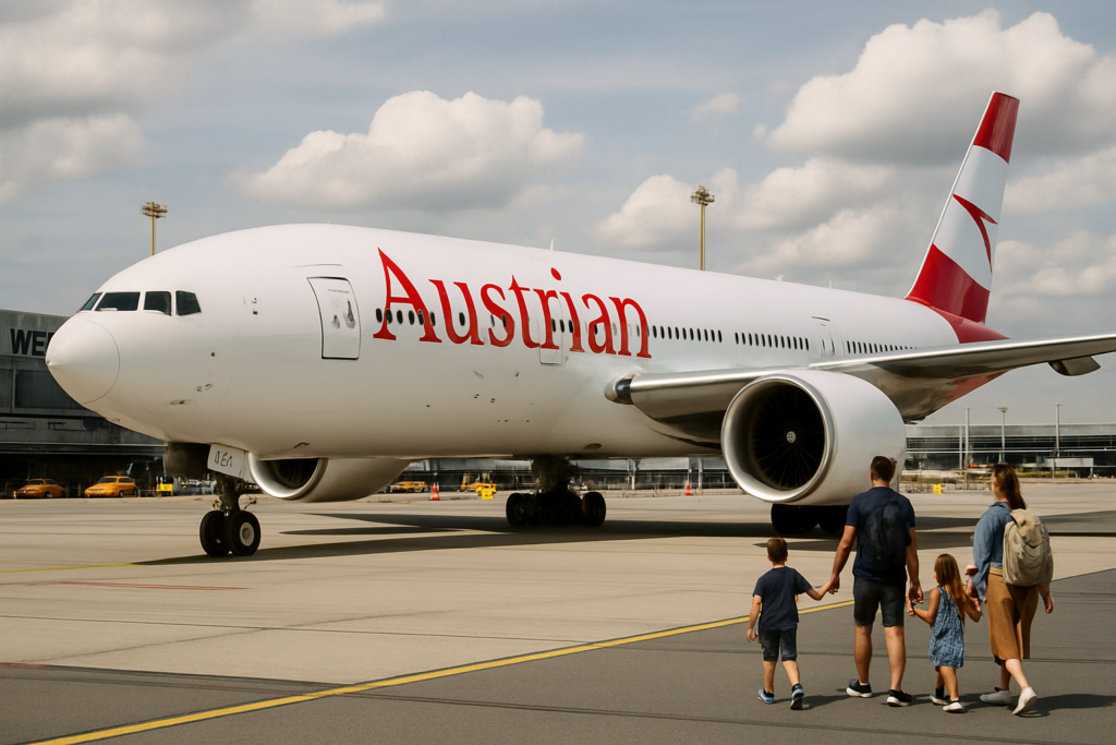 Austrian Airlines Sommerflugplan 2026: 7 neue Strecken ab Wien – das bedeutet das für Ihren Familienurlaub
