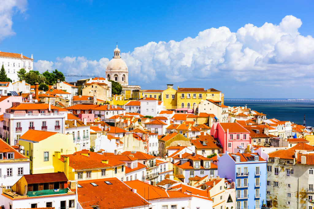Portugal Lissabon Häuser
