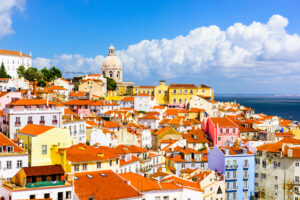 Portugal Lissabon Häuser