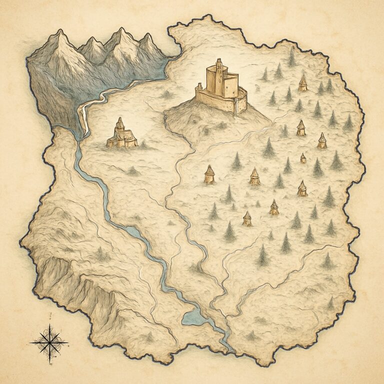 Landkarte Region Prešov (Eperies)