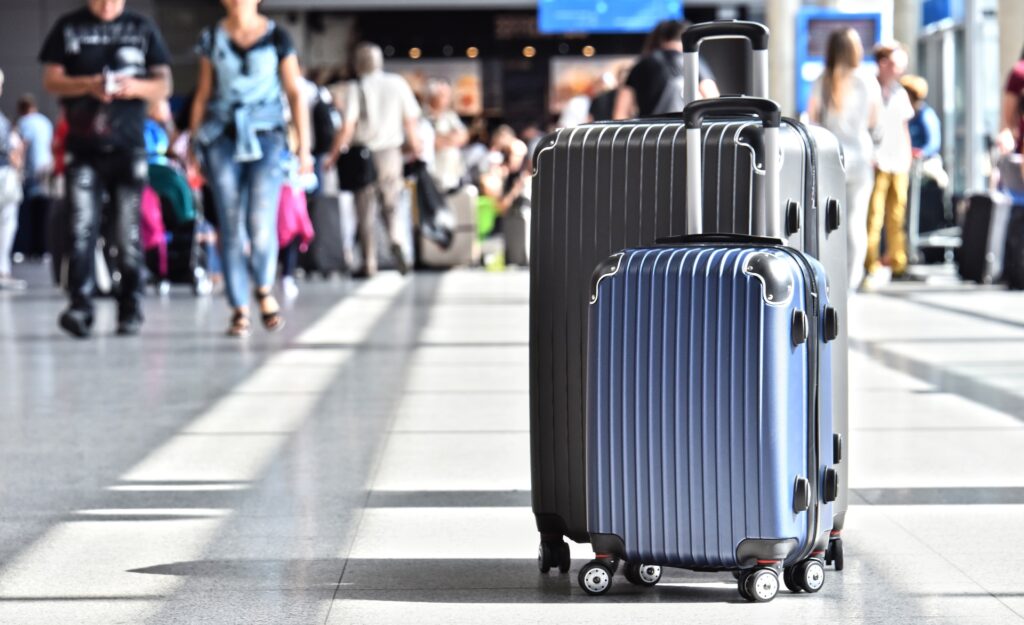 Rollkoffer Flughafen