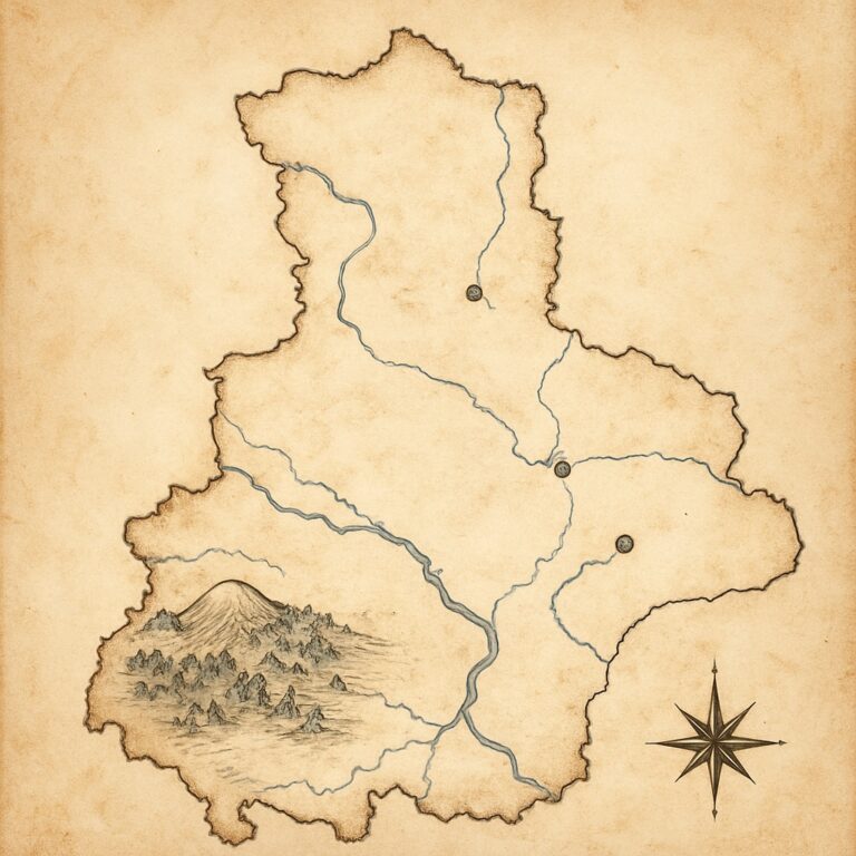 Landkarte Sachsen-Anhalt