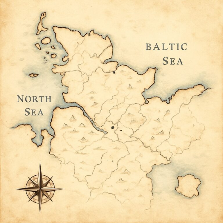 Landkarte Schleswig-Holstein