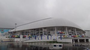 Das Olympiastadion in Sotschi Das Olympiastadion in Sotschi