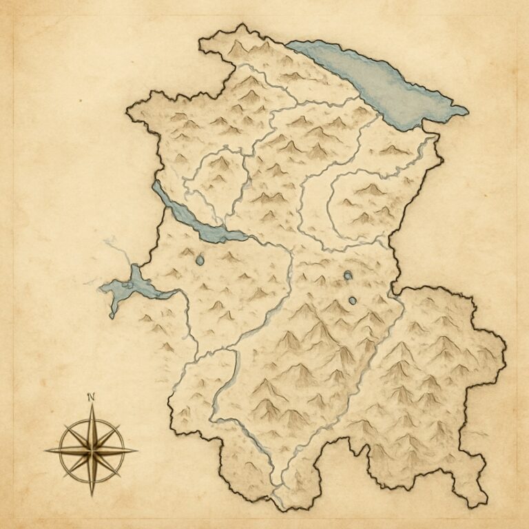 Landkarte St. Gallen