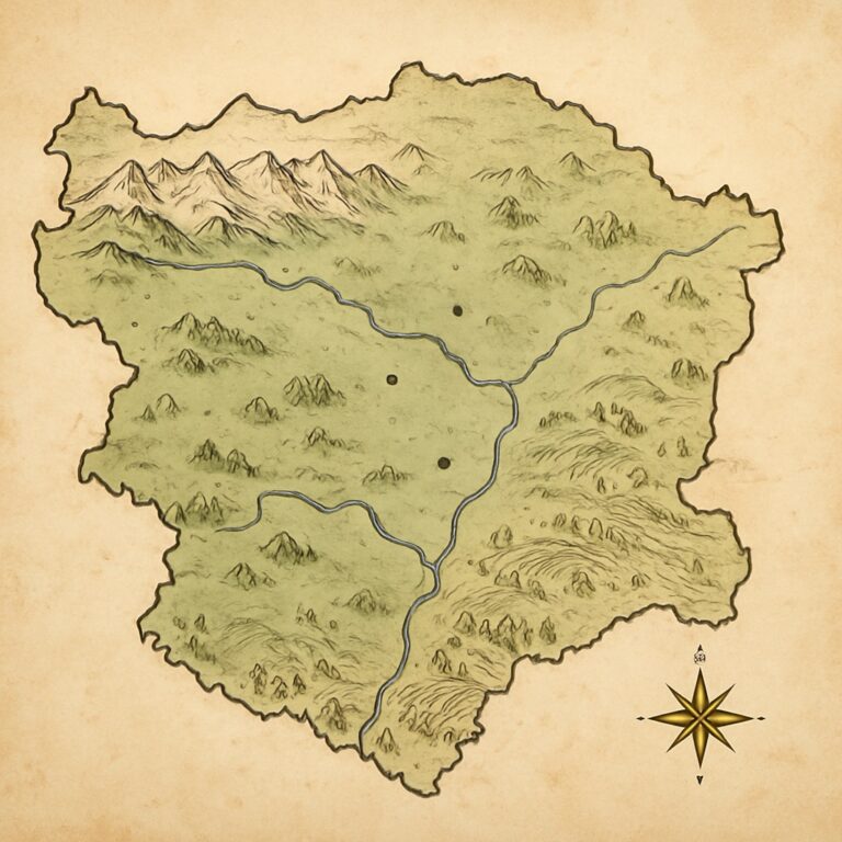 Landkarte Steiermark