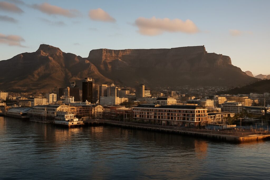 Tafelberg über Kapstadt, Südafrika