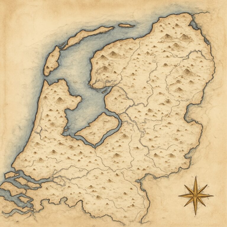 Landkarte Süddänemark