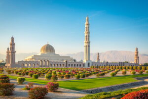 Sultan Qaboos Moschee in Maskat