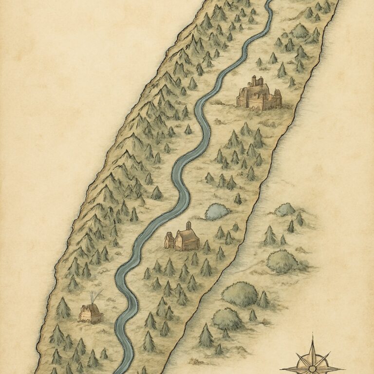 Landkarte Region Trenčín (Trentschin)
