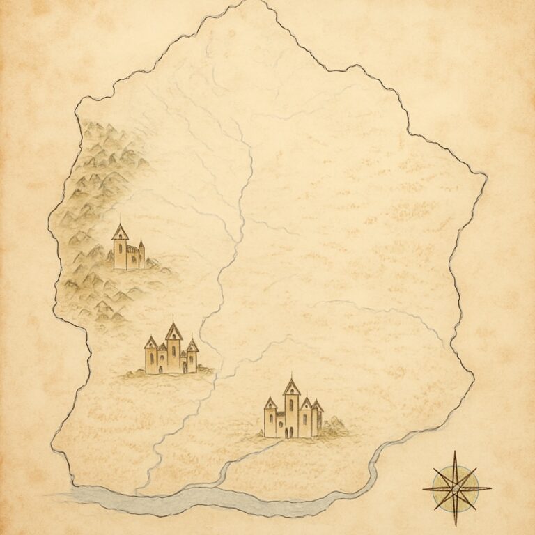 Landkarte Region Trnava (Tyrnau)