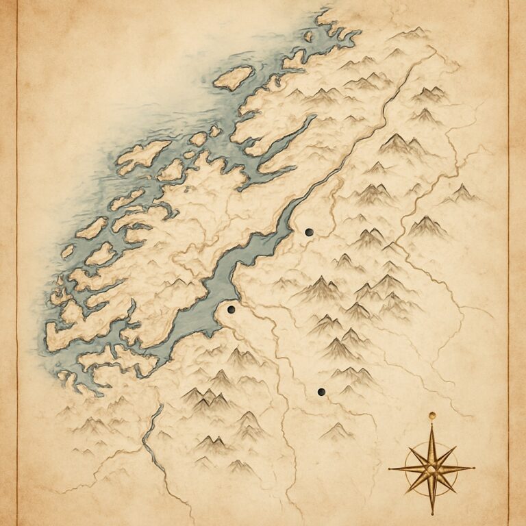 Landkarte Trøndelag