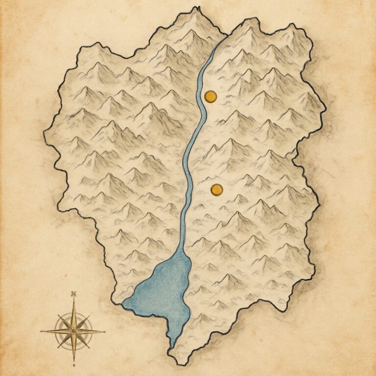Landkarte Uri