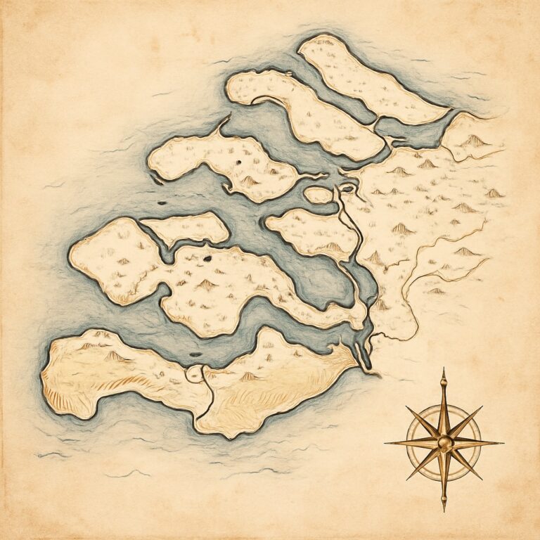 Landkarte Zeeland