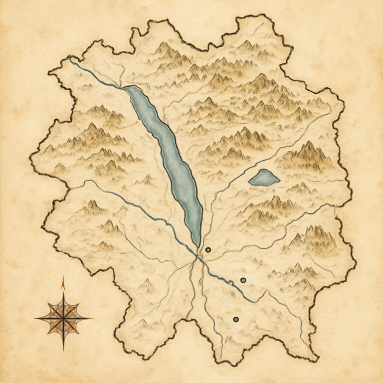Landkarte Zürich
